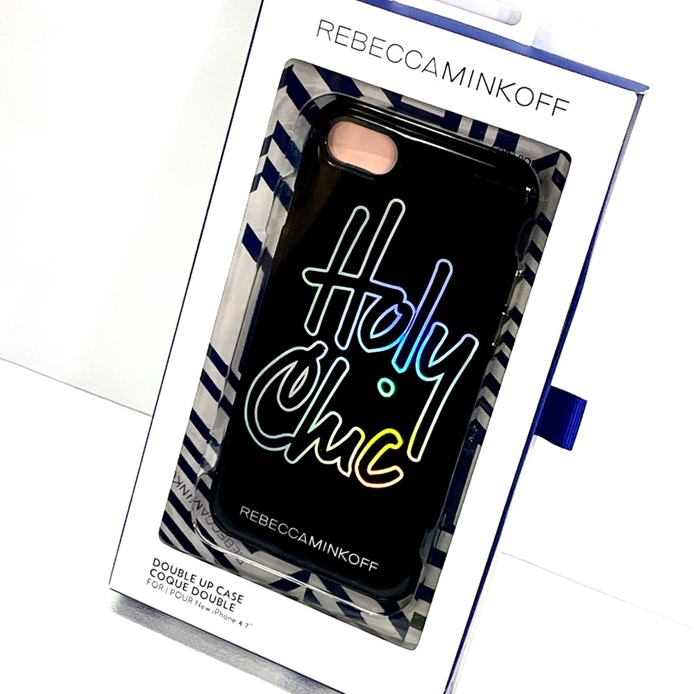 Rebecca Minkoff Holy Chic Double Up iPhone Case New